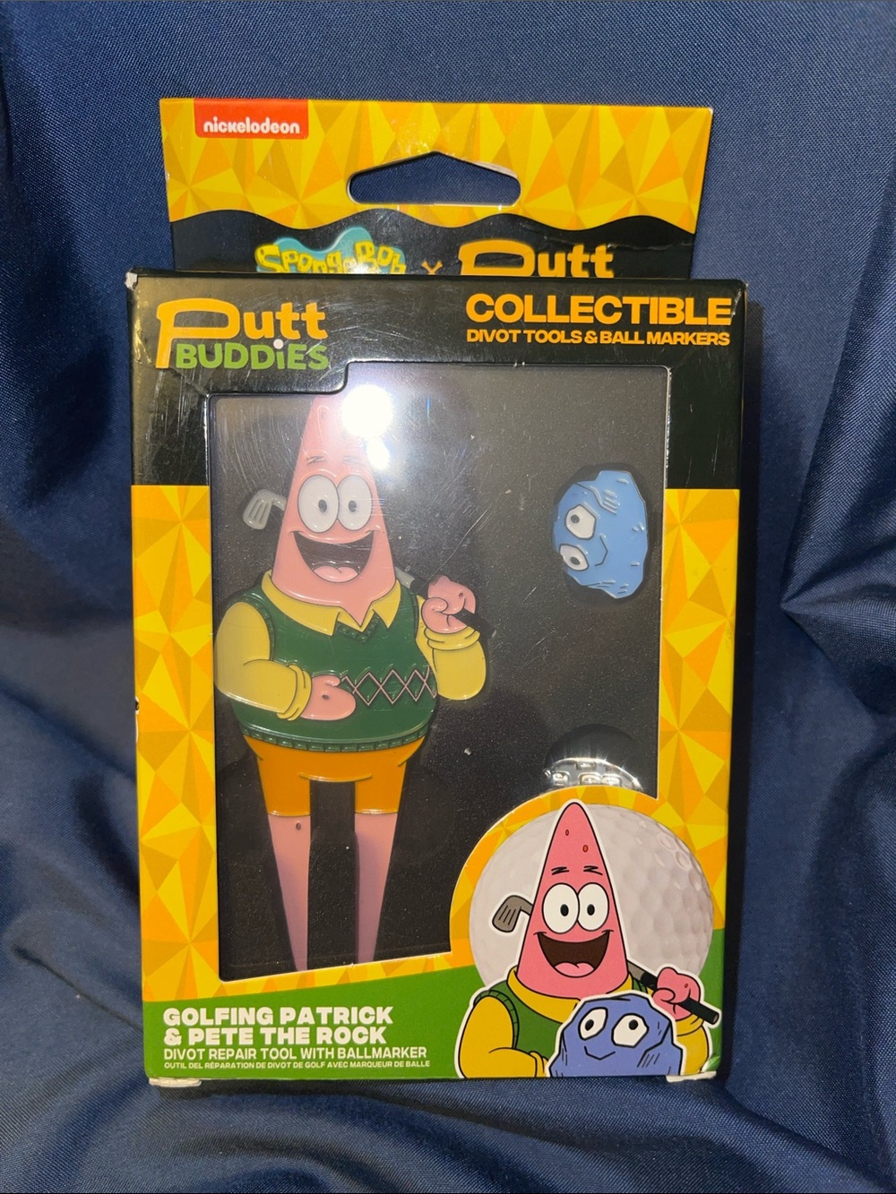 Nickelodeon Putt Buddies Golfing Patrick Divot Tool & Ball Marker - Pink